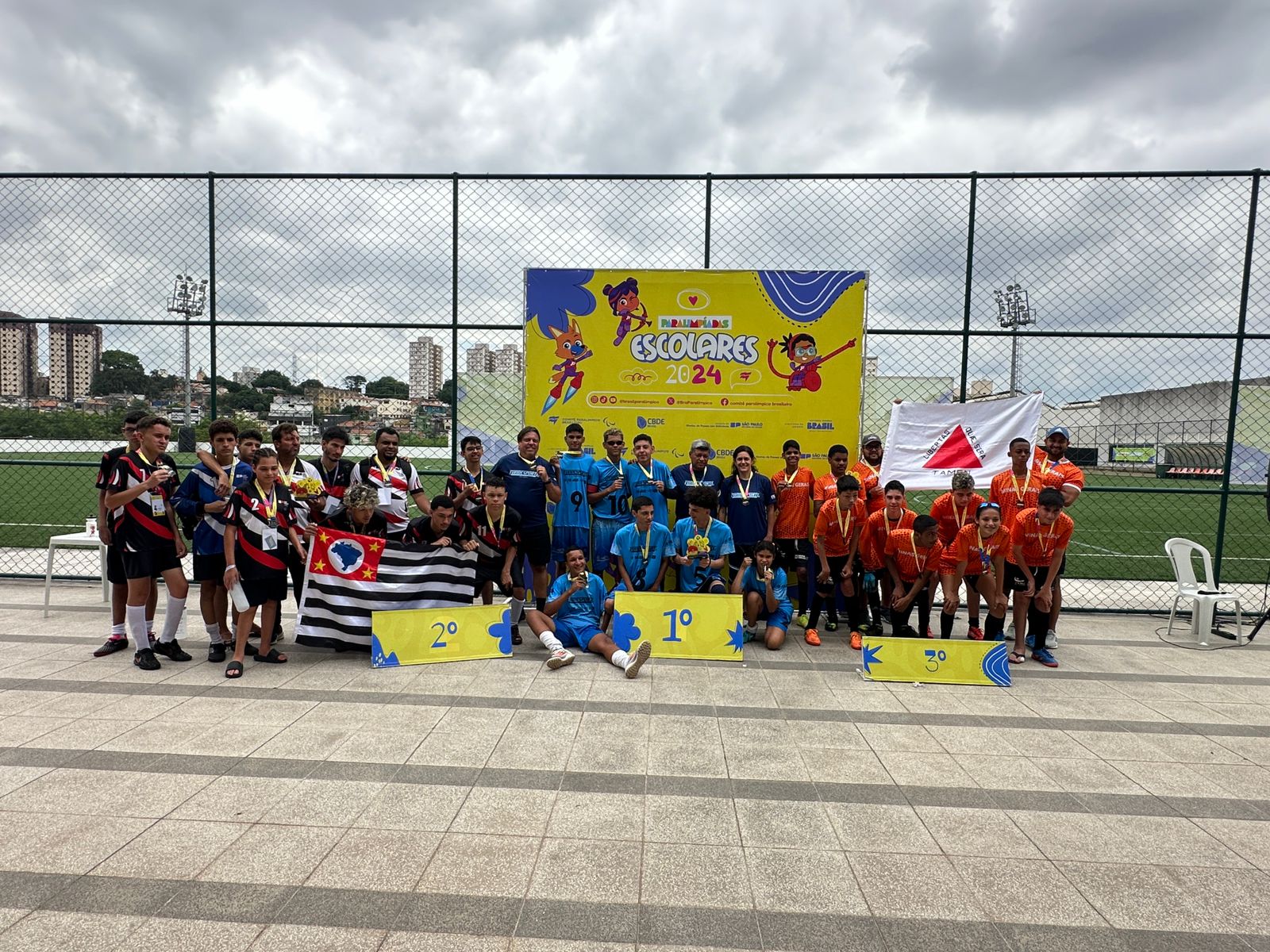 MS conquista 93 medalhas e 5º lugar nas Paralimpíadas Escolares 2024