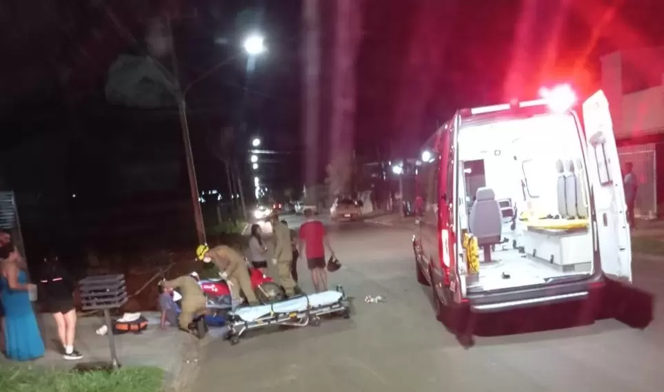 Motociclista fica ferido ao tentar desviar de gato em Chapadão do Sul