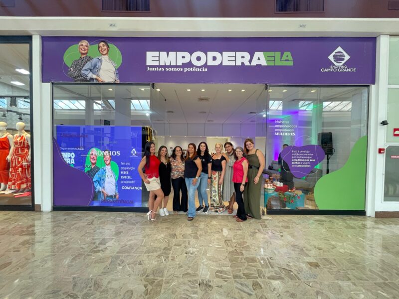 Empreendedorismo feminino e dignidade menstrual: campanhas do shopping Campo Grande no mês da mulher