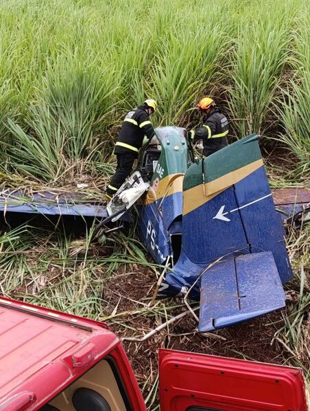 Queda de avião em área rural de Nova Andradina deixa vítima fatal